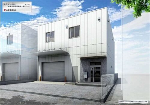 №2025新築貸倉庫事務所吹田市南吹田２丁目９９坪