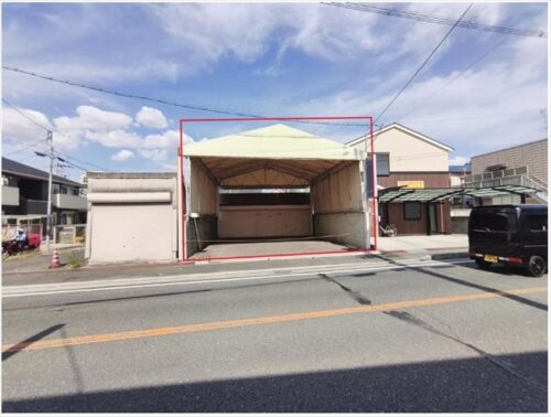 №2284 貸倉庫事務所柏原市本郷１丁目１４坪＋駐車スペース２４坪